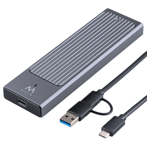 Box esterno per hard disk M.2 NVMe USB 3.2 Type-C, senza viti Ewent