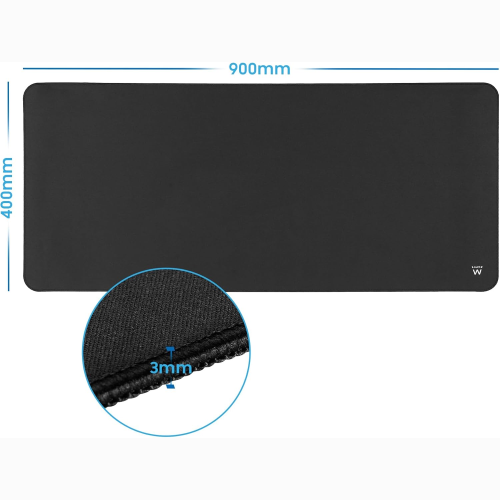 Tappetino per mouse Ewent XXL, mousepad rettangolare 900×400×3 mm in poliestere