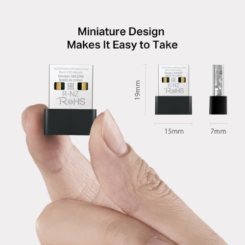 Antenna USB WiFi Dual Band Mercusys Nano