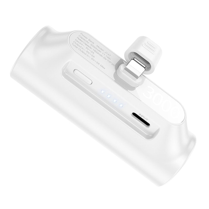 Power Bank 3000MAH Con Connettore Lightning Integrato Hoco