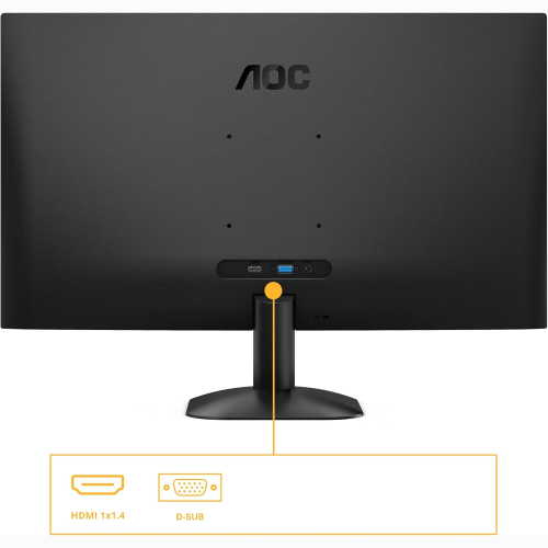 Monitor Full HD 27" AOC 120 Hz, 1x D-Sub, 1x HDMI 1.4 IPS,