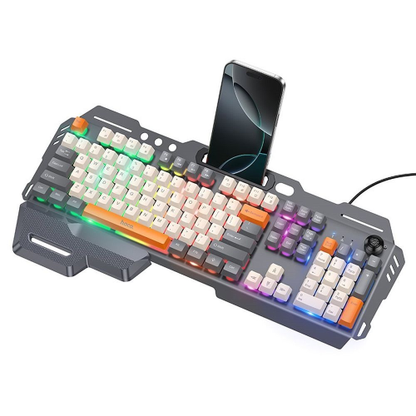 Tastiera gaming QWERTY cablata Hoco con tasti colorati retroilluminati